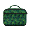 Dark Green Hemp Pattern Print Briefcase Bible Bag
