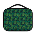 Dark Green Hemp Pattern Print Classic Bible Case