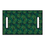 Dark Green Hemp Pattern Print Golf Cart Seat Cover