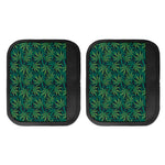 Dark Green Hemp Pattern Print Handle Covers
