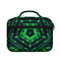 Dark Green Kaleidoscope Print Briefcase Bible Bag