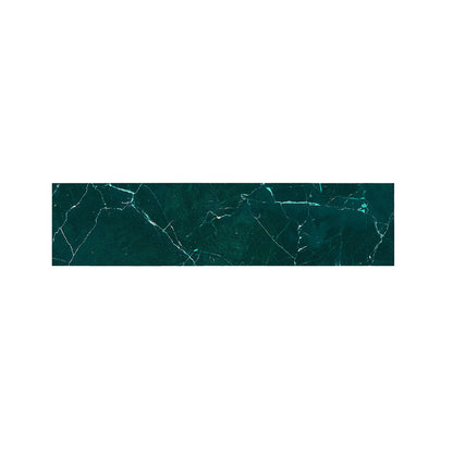 Dark Green Marble Print Bed Runner