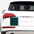 Dark Green Marble Print Car Sticker