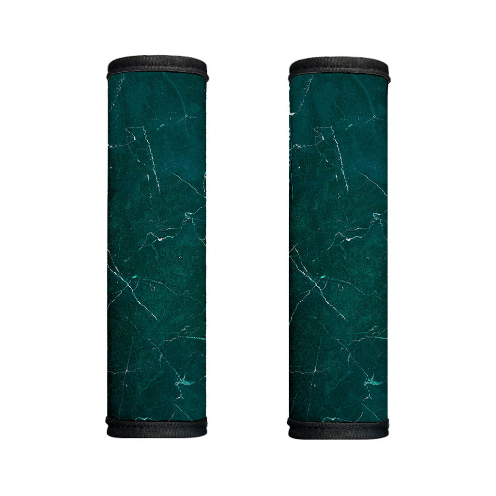 Dark Green Marble Print Handle Covers