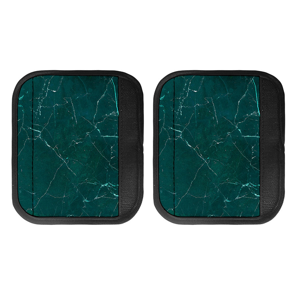 Dark Green Marble Print Handle Covers