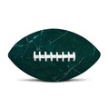 Dark Green Marble Print Rugby Ball