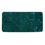 Dark Green Marble Print Towel