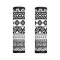 Dark Grey Aztec Pattern Print Handle Covers