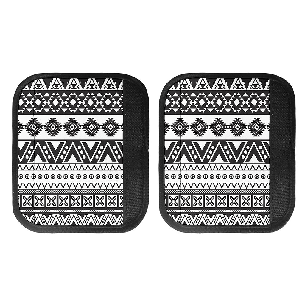 Dark Grey Aztec Pattern Print Handle Covers