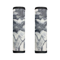Dark Grey White Marble Print Handle Covers