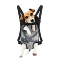 Dark Grey White Marble Print Pet Carrier Backpack