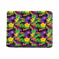 Dark Hawaiian Tropical Pattern Print Bifold Wallet