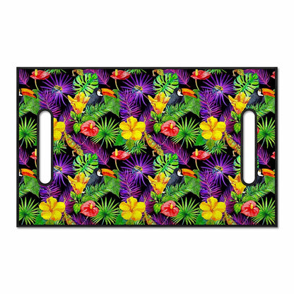 Dark Hawaiian Tropical Pattern Print Golf Cart Seat Cover