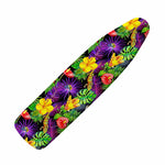 Dark Hawaiian Tropical Pattern Print Ironing Board Cover