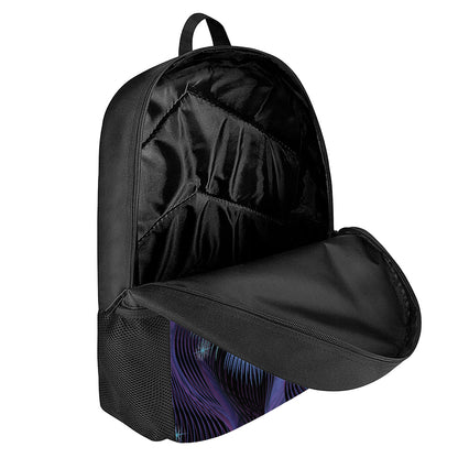 Dark Leo Zodiac Sign Print 17 Inch Backpack