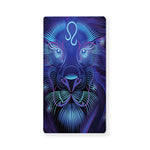 Dark Leo Zodiac Sign Print Baby Crib Sheet