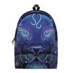 Dark Leo Zodiac Sign Print Backpack