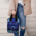 Dark Leo Zodiac Sign Print Bible Tote Bag