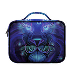 Dark Leo Zodiac Sign Print Briefcase Bible Bag