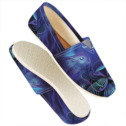Dark Leo Zodiac Sign Print Casual Shoes