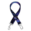 Dark Leo Zodiac Sign Print Dog Seat Belt