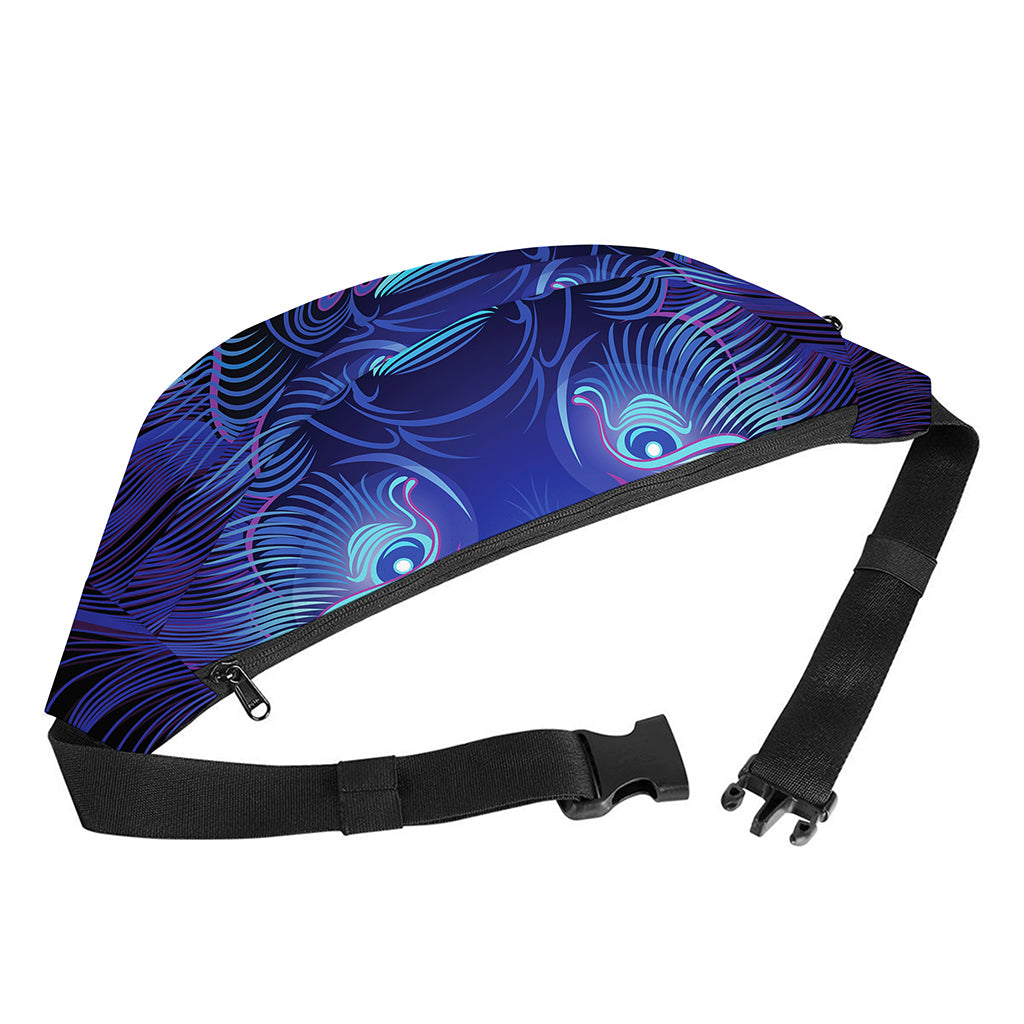 Dark Leo Zodiac Sign Print Fanny Pack