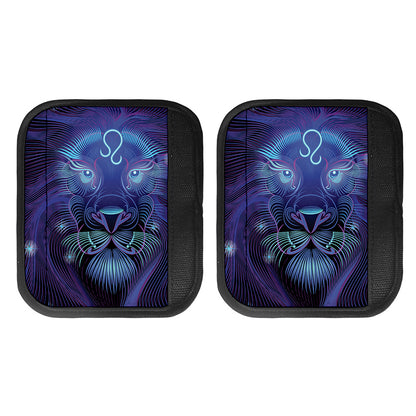 Dark Leo Zodiac Sign Print Handle Covers