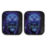 Dark Leo Zodiac Sign Print Handle Covers