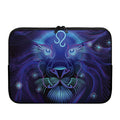 Dark Leo Zodiac Sign Print Laptop Sleeve