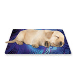 Dark Leo Zodiac Sign Print Pet Cooling Mat Cover