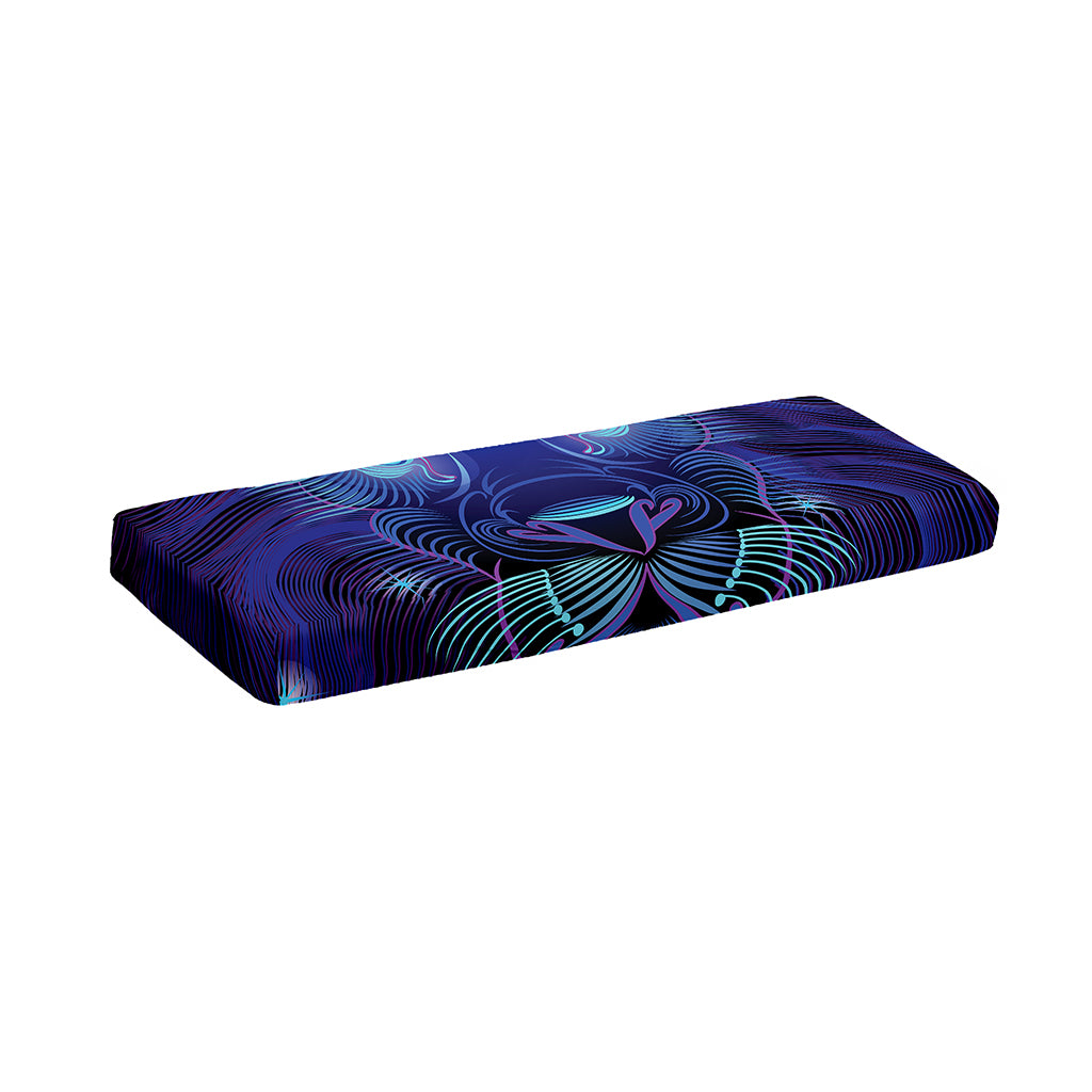 Dark Leo Zodiac Sign Print Piano Keyboard Cover