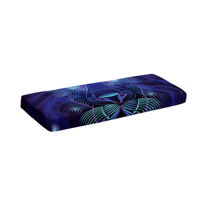 Dark Leo Zodiac Sign Print Piano Keyboard Cover