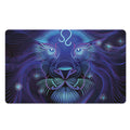 Dark Leo Zodiac Sign Print Polyester Doormat
