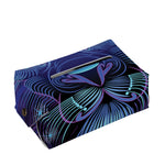 Dark Leo Zodiac Sign Print Rectangle Tissue Box Cover
