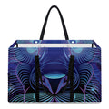 Dark Leo Zodiac Sign Print Utility Tote Bag