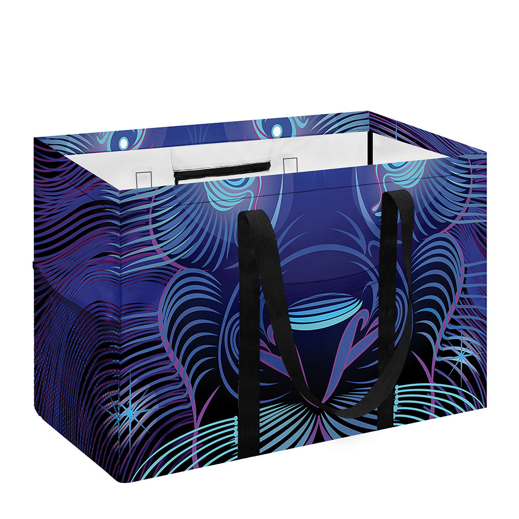 Dark Leo Zodiac Sign Print Utility Tote Bag