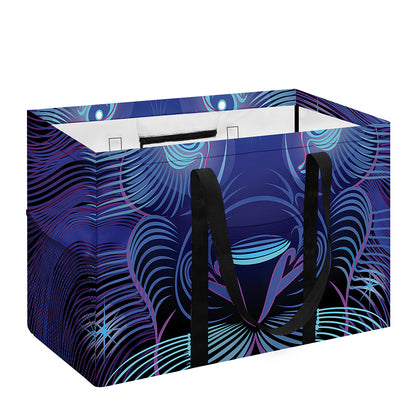 Dark Leo Zodiac Sign Print Utility Tote Bag