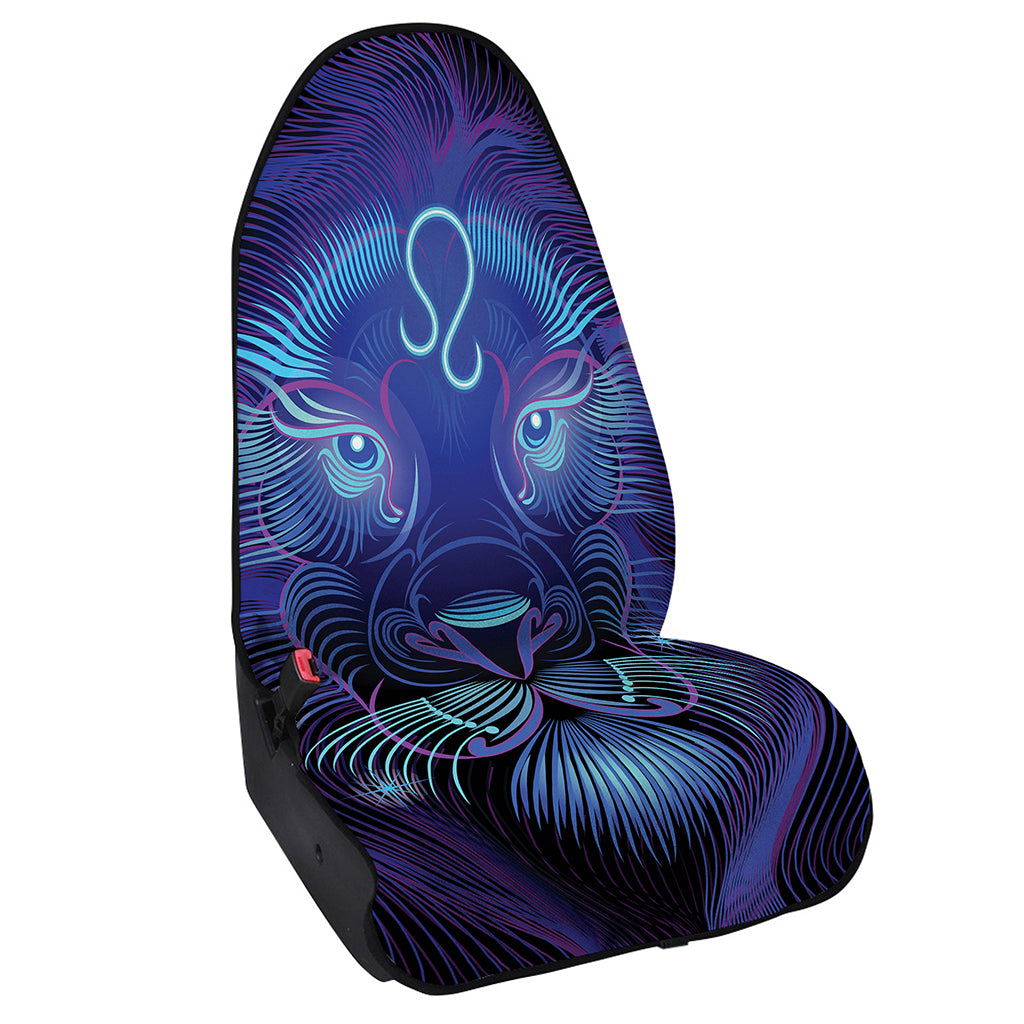 Dark Leo Zodiac Sign Print Waterproof Car Seat Cover