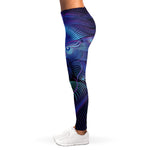 Dark Leo Zodiac Sign Print Women's Leggings