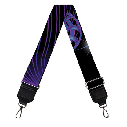 Dark Libra Zodiac Sign Print Bag Strap