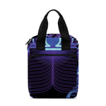 Dark Libra Zodiac Sign Print Bible Tote Bag