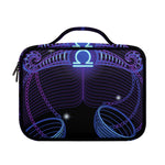 Dark Libra Zodiac Sign Print Briefcase Bible Bag
