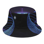 Dark Libra Zodiac Sign Print Bucket Hat