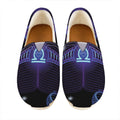 Dark Libra Zodiac Sign Print Casual Shoes