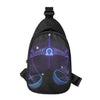 Dark Libra Zodiac Sign Print Chest Bag