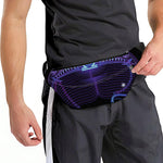 Dark Libra Zodiac Sign Print Fanny Pack