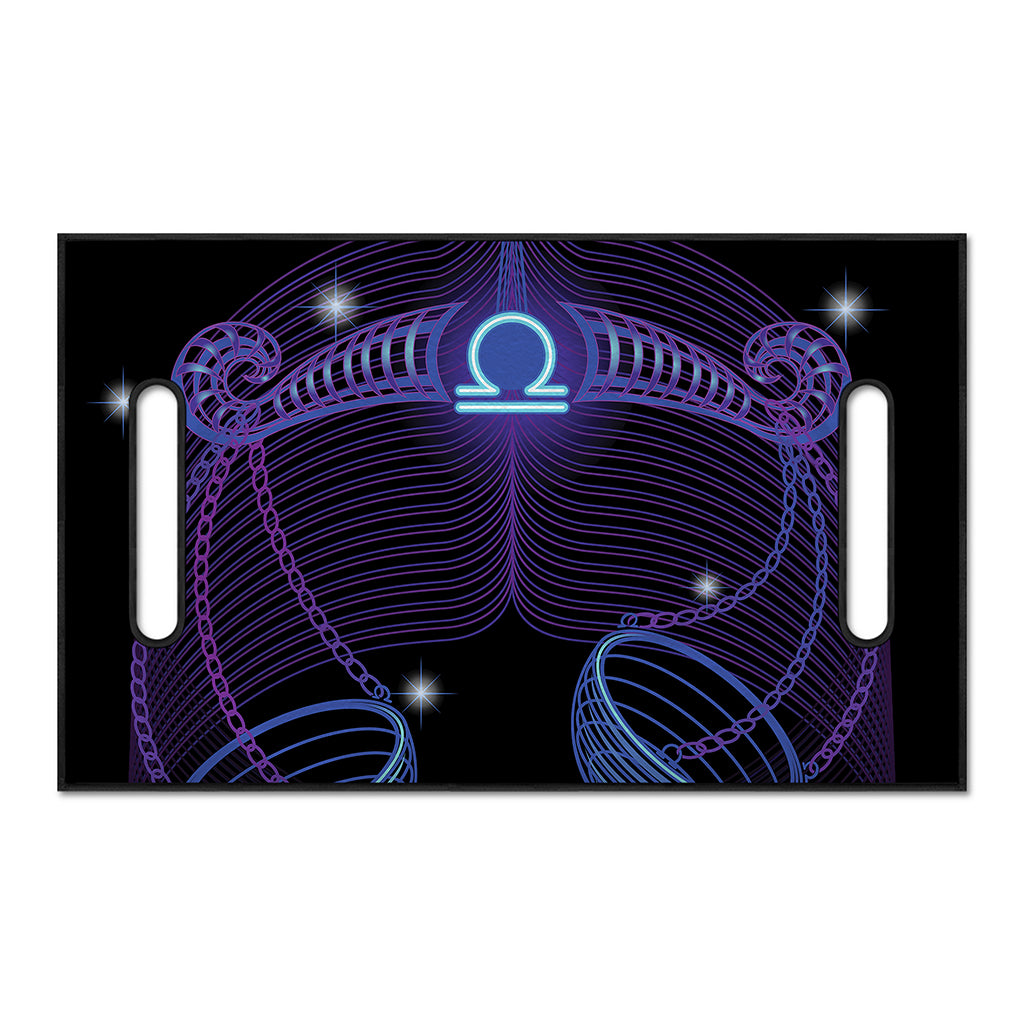 Dark Libra Zodiac Sign Print Golf Cart Seat Cover