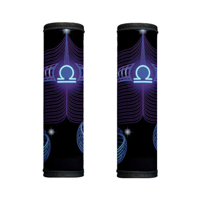 Dark Libra Zodiac Sign Print Handle Covers