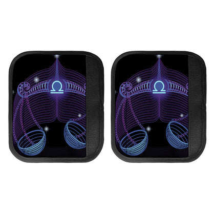 Dark Libra Zodiac Sign Print Handle Covers
