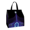 Dark Libra Zodiac Sign Print Insulated Lunch Tote